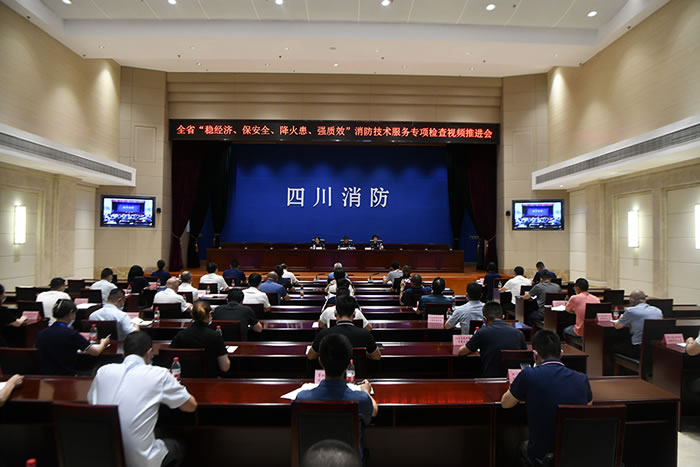 總隊(duì)召開全省“穩(wěn)經(jīng)濟(jì)、保安全、降火患、強(qiáng)質(zhì)效”消防技術(shù)服務(wù)機(jī)構(gòu)專項(xiàng)檢查視頻推進(jìn)會