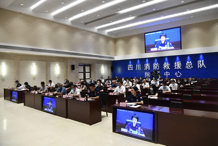 總隊(duì)召開全省“穩(wěn)經(jīng)濟(jì)、保安全、降火患、強(qiáng)質(zhì)效”消防技術(shù)服務(wù)機(jī)構(gòu)專項(xiàng)檢查視頻推進(jìn)會