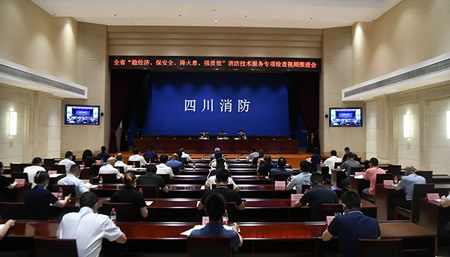 總隊召開全省“穩(wěn)經(jīng)濟、保安全、降火患、強質效”消防技術服務機構專項檢查視頻推進會